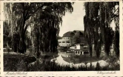 Ak Mönchengladbach am Niederrhein, Volksgartenhalle