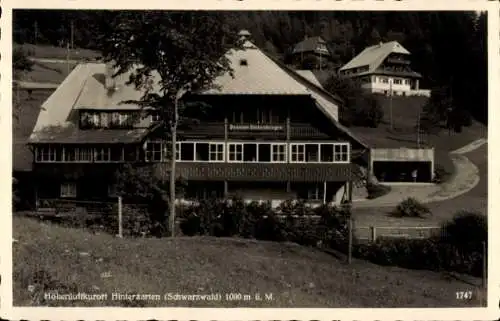 Ak Hinterzarten im Schwarzwald, Pension Birkenberger