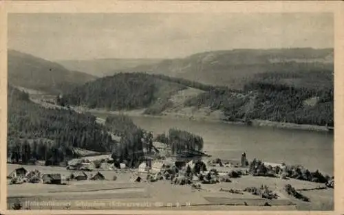 Ak Schluchsee im Schwarzwald, Panorama