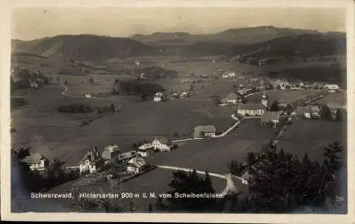 Ak Hinterzarten Schwarzwald, Ort vom Scheibenfelsen