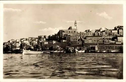 Ak Tel Aviv Jaffa Israel, Hafen, Norddeutscher Lloyd