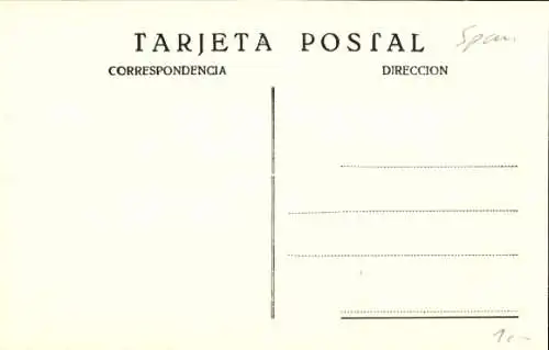 Ak Santander Cantabria Spanien, Alameda Primera und Burgos