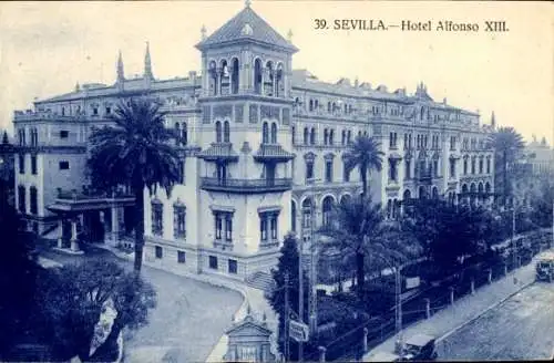 Ak Sevilla Andalusien, Hotel Alfonso XIII