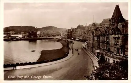 Ak Oban Schottland, Bay und George Street