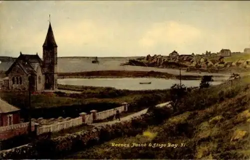 Ak Irland, Rosses Point und Sligo Bay Street