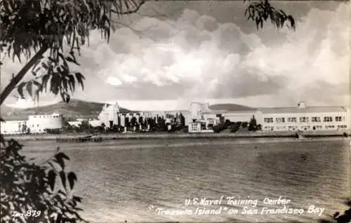 Foto Ak San Francisco Kalifornien USA, US Naval Training Center, Treasure Island