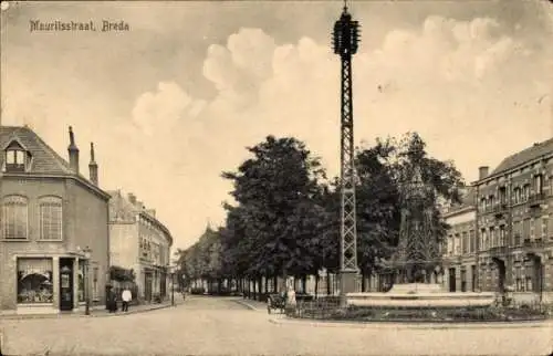 Ak Breda Nordbrabant Niederlande, Mauritsstraat