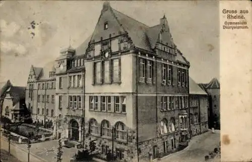 Ak Rheine in Westfalen, Gymnasium Dionysianum