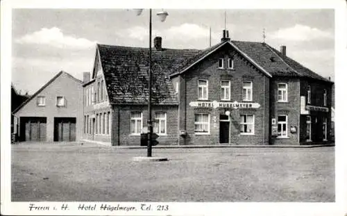 Ak Freren im Emsland, Hotel Hügelmeyer