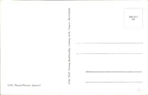 Ak Treysa Schwalmstadt Hessen, Totenkirche mit Buttermilchturm