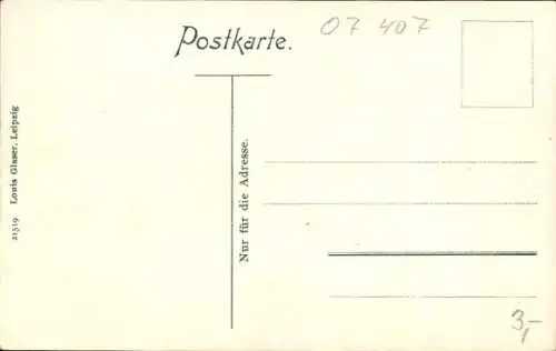 Ak Rudolstadt in Thüringen, Schillerhöhe, Schillerbüste