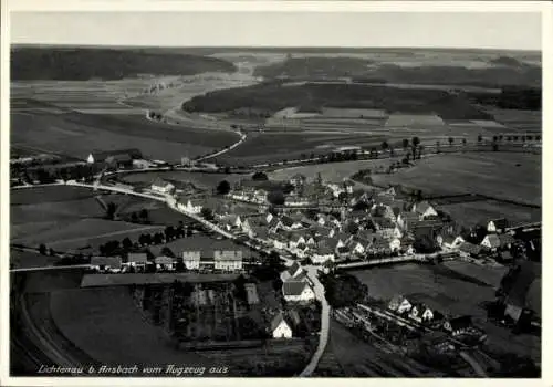 Ak Lichtenau in Mittelfranken, Fliegeraufnahme