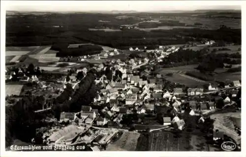 Ak Eckersmühlen Roth in Mittelfranken, Fliegeraufnahme
