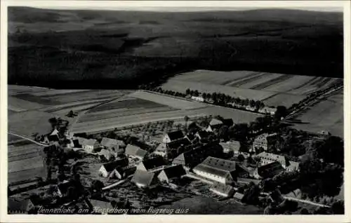 Ak Heidenburg im Hunsrück, Fliegeraufnahme, Talsperre, Eiche