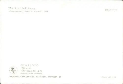 Ak Schauspieler Martin Hellberg, Dornröschen, Lotte in Weimar