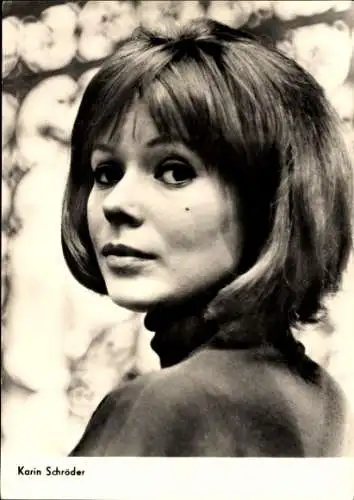 Ak Schauspielerin Karin Schröder, Portrait