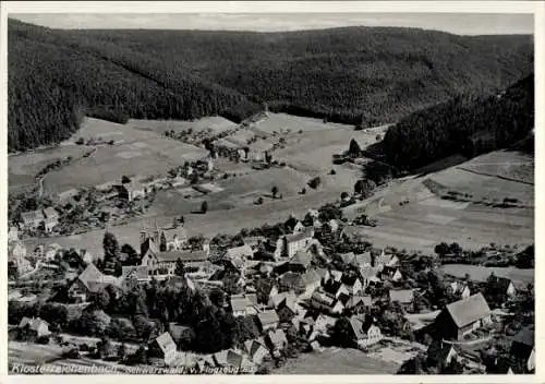 Ak Klosterreichenbach Baiersbronn im Schwarzwald, Fliegeraufnahme