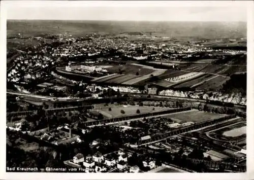 Ak Bad Kreuznach in Rheinland Pfalz, Salinental, Fliegeraufnahme