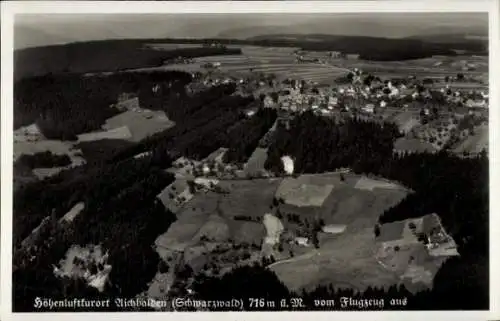 Ak Aichhalden im Schwarzwald, Fliegeraufnahme