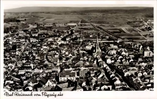 Ak Bad Kreuznach in Rheinland Pfalz, Fliegeraufnahme