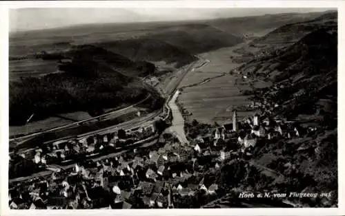 Ak Horb am Neckar, Fliegeraufnahme