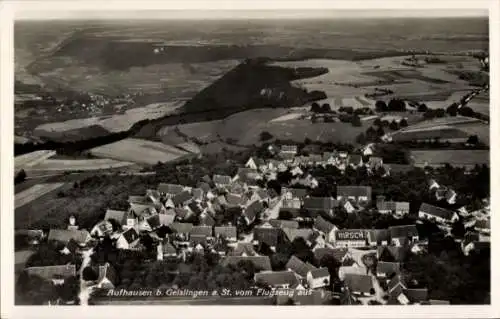 Ak Aufhausen Geislingen an der Steige, Fliegeraufnahme