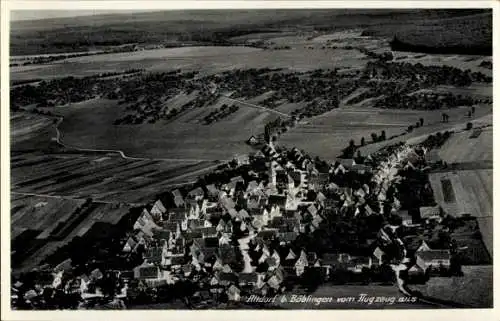 Ak Altdorf bei Böblingen, Fliegeraufnahme