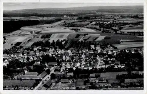 Ak Bonfeld Bad Rappenau im Kraichgau Baden, Fliegeraufnahme