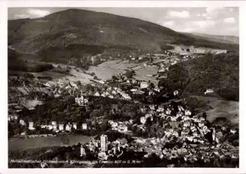 Ak Königstein im Taunus, Fliegeraufnahme