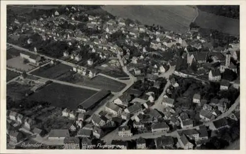 Ak Aulendorf in Württemberg, Fliegeraufnahme