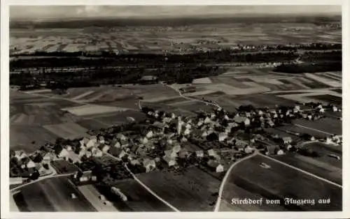 Ak Kirchdorf an der Iller Württemberg, Fliegeraufnahme