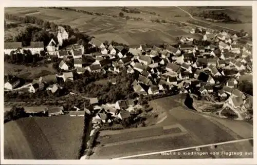 Ak Neufra in Hohenzollern, Fliegeraufnahme