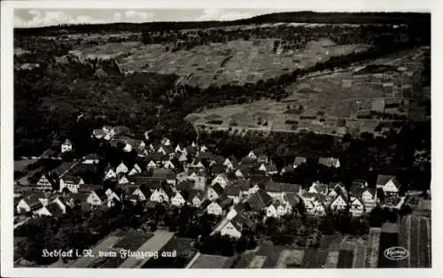 Ak Hebsack Remshalden in Württemberg, Fliegeraufnahme