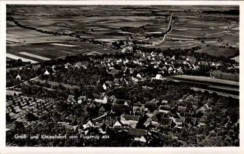 Ak Kleinaltdorf Gaildorf am Kocher, Fliegeraufnahme, Gasthaus