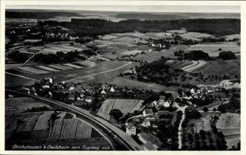 Ak Crailsheim in Württemberg, Fliegeraufnahme