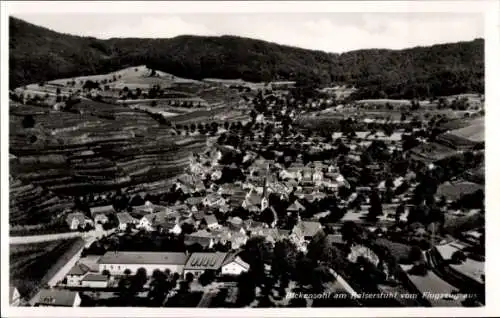 Ak Bickensohl Vogtsburg im Kaiserstuhl, Fliegeraufnahme