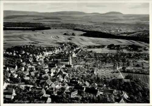 Ak Mutlangen in Württemberg, Fliegeraufnahme