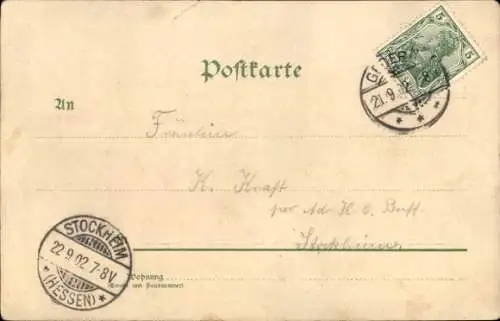 Künstler Litho Sächsische Jäger und Schützen, Manöver