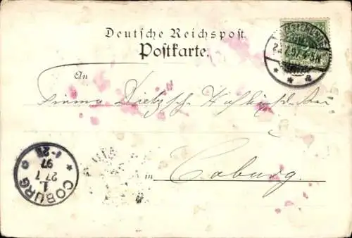 Litho Geestemünde Bremerhaven, Hafen, Fischereihafen, Georgstraße 13