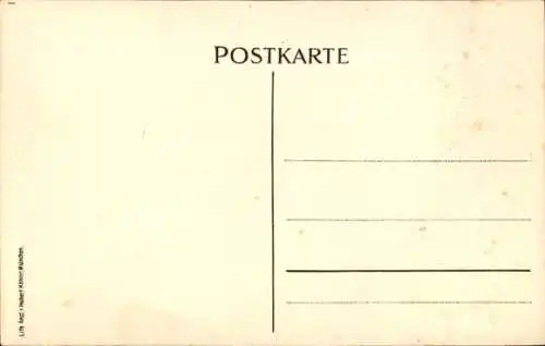 Studentika Ak Pasing Obermenzing München, Absolvia Pasing 1912