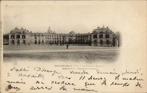 Ak Versailles Yvelines, Grandes Ecuries, Caserne du 1e Regiment du Genie