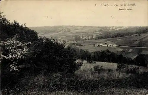 Ak Vert Yvelines, Vue sur le Breuil