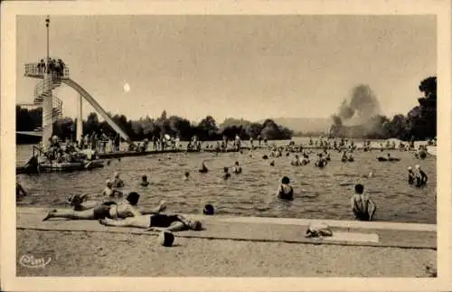 Ak Médan Yvelines, Plage, Schwimmbad