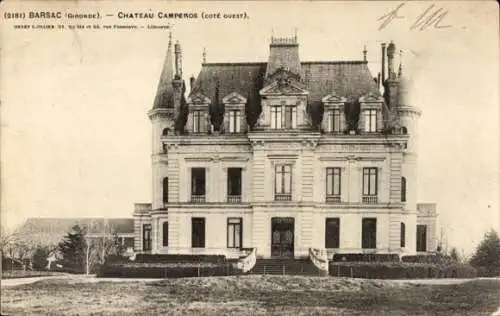 Ak Barsac Gironde, Chateau Camperos, Cote Ouest