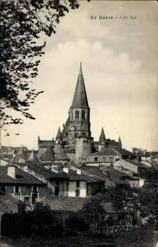 Ak Le Dorat Haute Vienne, Cote Est, Turm