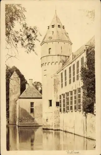 Foto Ak Domburg Veere Zeeland Niederlande, Schloss Westhove