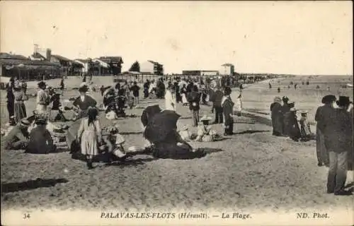 Palavas les Flots Herault, Plage