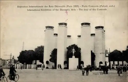 Ak Paris, Exposition Internationale des Arts Déco, 1925