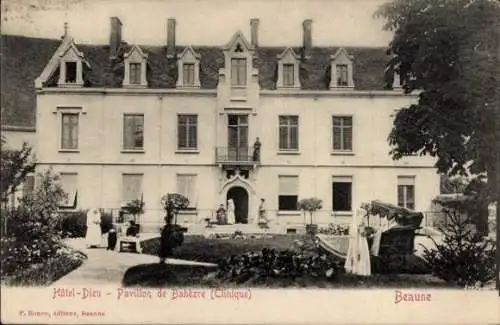 Ak Beaune Côte-d'Or, Hotel-Dieu, Pavillon de Bahezre, Clinique