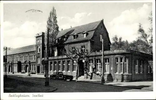 Ak Recklinghausen im Ruhrgebiet, Saalbau